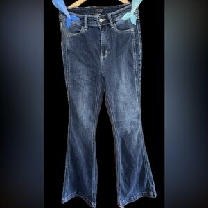 Judy Blue Dark Blue Flare Jeans
